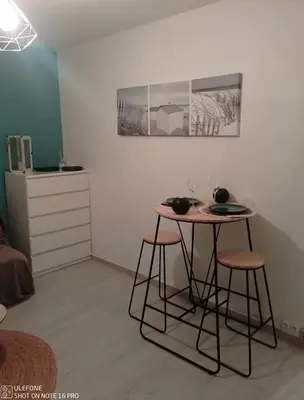 Plan de l'établissement Charmant studio avec loggia vue mer