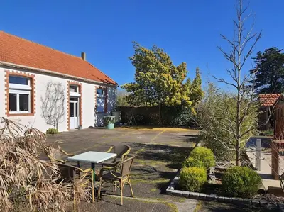 Jardin de l'établissement AU FIL DU TEMPS VENDEE location saisonnière