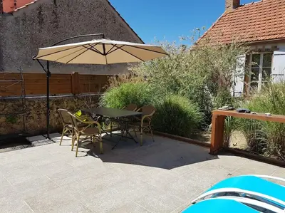 Jardin de l'établissement AU FIL DU TEMPS VENDEE location saisonnière