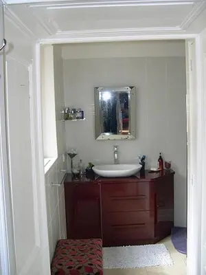 Salle de bains dans l'établissement Ame de Ville