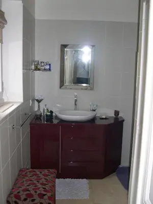 Salle de bains dans l'établissement Ame de Ville