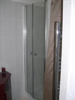 Salle de bains dans l'établissement Ame de Ville