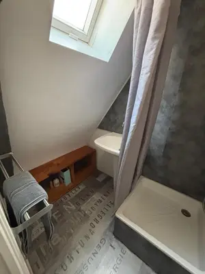 Salle de bains dans l'établissement Hypercentre, proche halage et rue principale