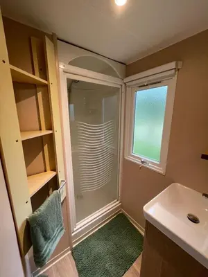 Salle de bains dans l'établissement Escale Cœur De Vendée