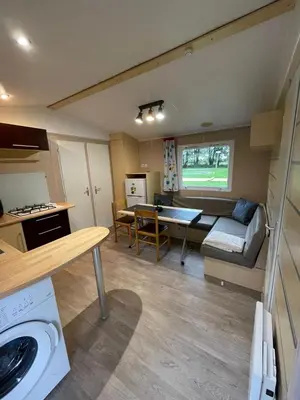 Cuisine ou kitchenette dans l'établissement Escale Cœur De Vendée