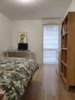Un ou plusieurs lits dans un hébergement de l'établissement Logement entier - Chez Benjamin
