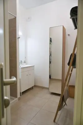 Salle de bains dans l'établissement Chez Pascal Sissi -New Appart, Ile Nantes, CCgrés