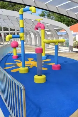 Aire de jeux pour enfants de l'établissement Bungalow confortable à Saint-Jean-de-Monts - 45 m²