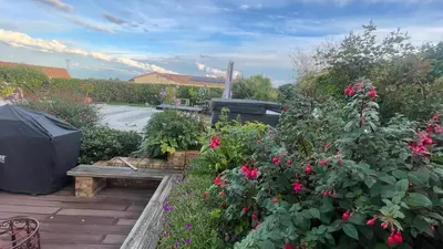 Jardin de l'établissement Chez lolo