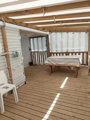 Balcon ou terrasse dans l'établissement Pole equestre la challoire 85290 evrunes