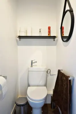 Salle de bains dans l'établissement Chez Pascal Sissi -Grand Appart,Ile Nantes, CCgrés