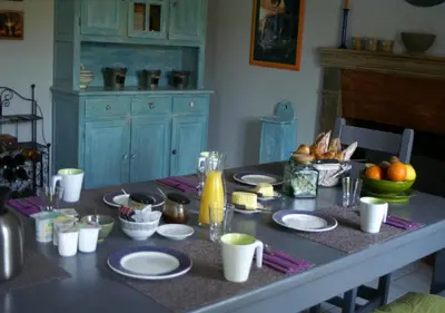 Nourriture dans la maison d'hôtes ou à proximité