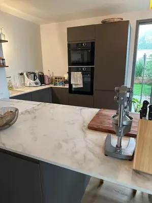 Cuisine ou kitchenette dans l'établissement coup de coeur rooftop vertou proche Nantes