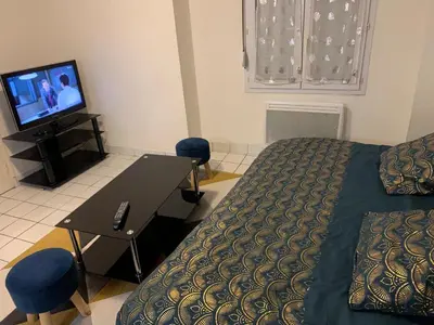 Télévision ou salle de divertissement dans l'établissement Studio centre ville Angers