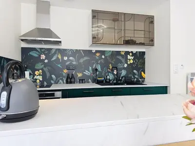 Cuisine ou kitchenette dans l'établissement Studio moderne Thouaré sur Loire