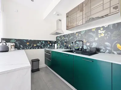 Cuisine ou kitchenette dans l'établissement Studio moderne Thouaré sur Loire