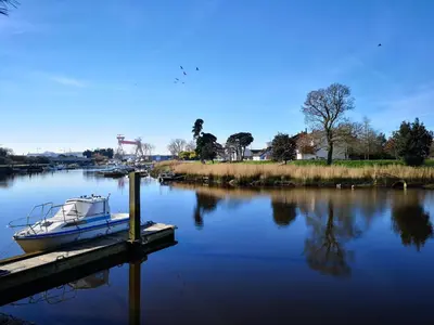 Vue sur la rivière ou le fleuve situé(e) à proximité de l'appartement