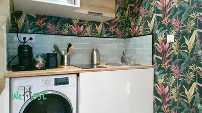 Cuisine ou kitchenette dans l'établissement Nantes - Logement hypercentre et rénové