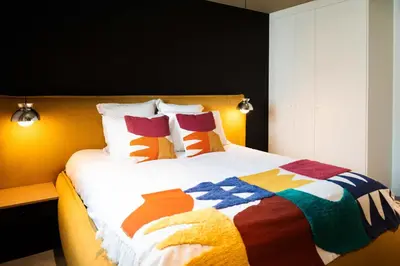 Un ou plusieurs lits dans un hébergement de l'établissement Villa Loire Harmony