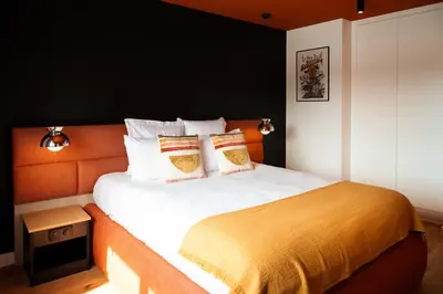 Un ou plusieurs lits dans un hébergement de l'établissement Villa Loire Harmony