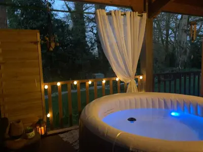 Plan de l'établissement Chambre d'hôtes Sous Les Grands Chênes BOHEME
