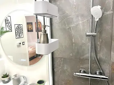 Salle de bains dans l'établissement L'Ethnique - Hypercentre - Gare