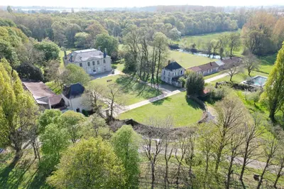 Paysage naturel près de la maison de vacances