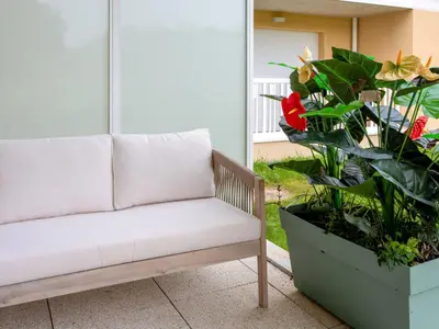 Coin salon dans l'établissement Apartment Atlantica-2 by Interhome