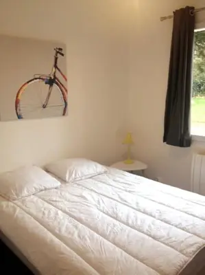 Un ou plusieurs lits dans un hébergement de l'établissement Maison Familiale bord de mer