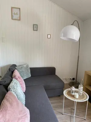 Coin salon dans l'établissement Les rives du Lay gîte rochejaquelein