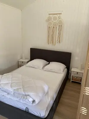 Un ou plusieurs lits dans un hébergement de l'établissement Les rives du Lay gîte rochejaquelein