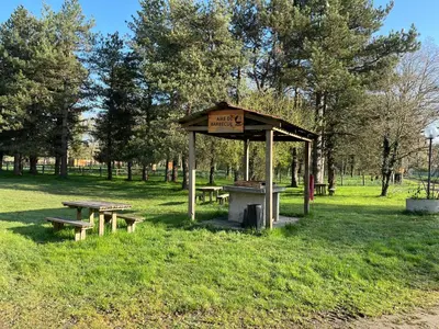 Jardin de l'établissement Super Mercure