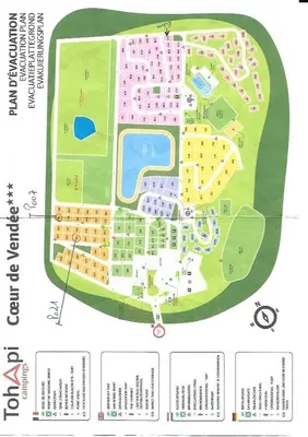 Plan de l'établissement Super Mercure