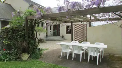 Jardin de l'établissement Gite des Goganes