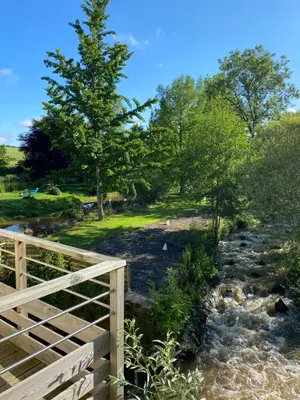 Paysage naturel près de la maison de vacances
