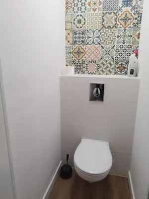 Salle de bains dans l'établissement Cozy House