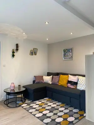 Coin salon dans l'établissement Le Petit Remballais