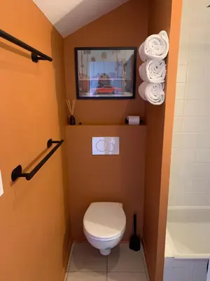 Salle de bains dans l'établissement Appartement coeur de ville - 4 couchages
