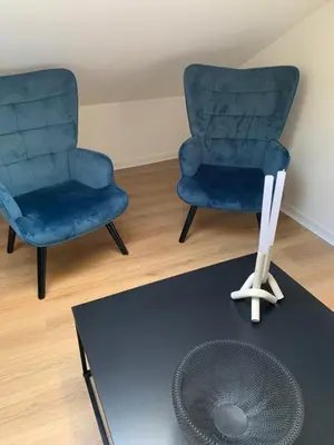 Coin salon dans l'établissement Appartement coeur de ville - 4 couchages