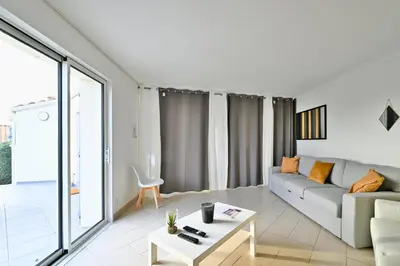 Coin salon dans l'établissement L'Instant de Sérénité Panorama et Style