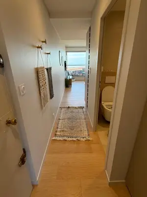 Salle de bains dans l'établissement Appartement face mer