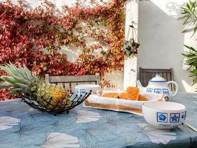 Nourriture dans la maison de vacances ou à proximité
