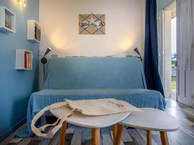Coin salon dans l'établissement Holiday Home Le Plan d'Eau-2 by Interhome