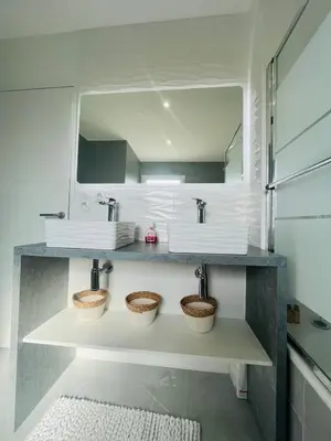 Cuisine ou kitchenette dans l'établissement Casa Contemporaine