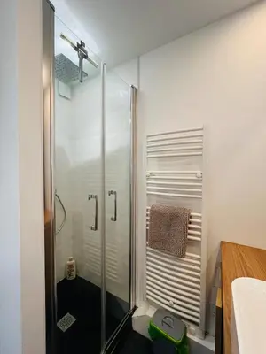Salle de bains dans l'établissement Casa Amarelo