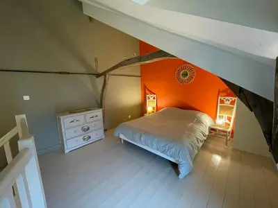 Un ou plusieurs lits dans un hébergement de l'établissement Le petit Pavillon