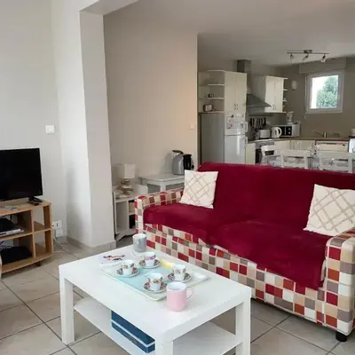 Maison spacieuse à 100m de la plage