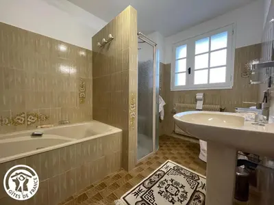 Salle de bains dans l'établissement Brise de l ocean