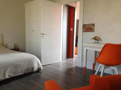 Un ou plusieurs lits dans un hébergement de l'établissement La Maison Bleue Trentemoult