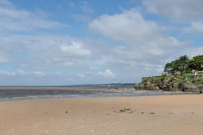Paysage naturel près de la maison de vacances